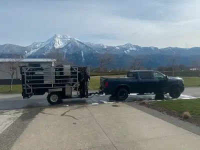 2018 Appleton ultra hoof trimming chute w/texas head gate -stainless fenders, floor and teardrops 20...