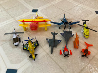 Variety of Toy Planes