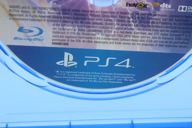 Transformers: Rise of the Dark Spark. PlayStation $ (#4921) in Sony Playstation 4 in City of Halifax - Image 2