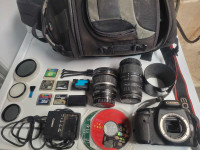Canon EOS 7D Package bundle lenses flashcards deal
