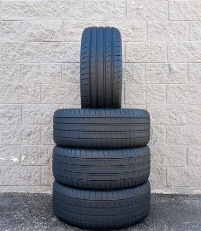 Goodyear Eagle F1 Asymmetric 5 w/ Foam Inner Liner MO Rated Summer Tires. 4x 275 45 21 (98%). Fits:...