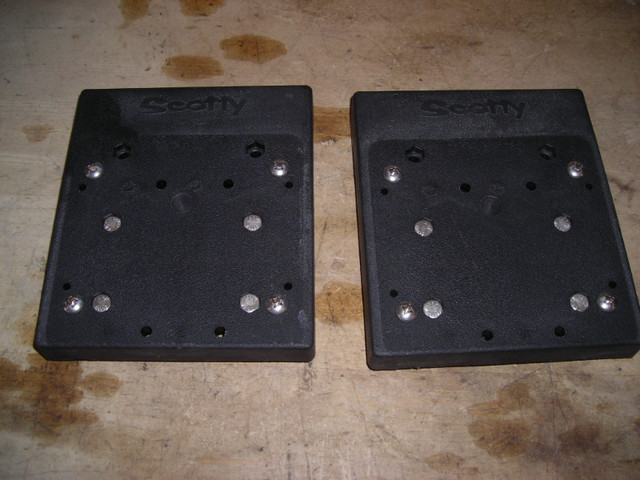 Scotty Downrigger mounting plates in Fishing, Camping & Outdoors in Oshawa / Durham Region