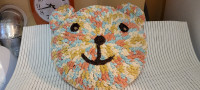 Cutesy Bear Cushion,handmade