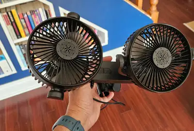 Car Fan (for Rear Passengers only) - Dual Heads, View more