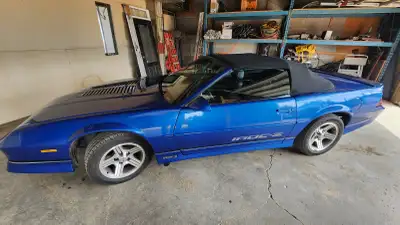 Chevy Camaro for sale. In good shape, runs good, clean body.
