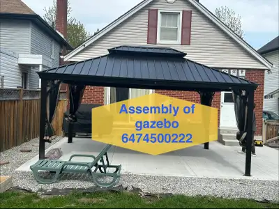 installation gazebo , View more