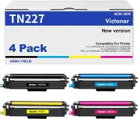 TN227 Toner Cartridges 4 Pack, BNIB