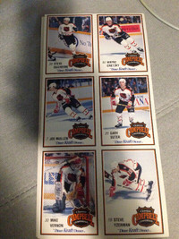 89-90 NHL Kraft Cards Uncut (Wayne Gretzky, Steve Yzerman, +)
