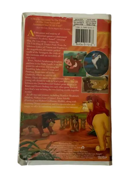 Lion King 11-Aladdin-Secret Of Nimh-Caillou - VHS Tapes62863729346049123
