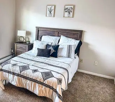 Unfurnished bedroom for 1 person Bedroom is roughly 12 x 12 Own bathroom Shared kitchen and living a...