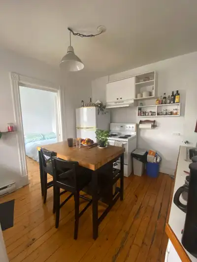 Superbe 5 1/2 non chauffé ( voir plan dans les photos ) Non fumeur- Non meublé Situé au 2e /dernier...
