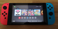 dual system nintendo switch v2 with 128gb sd card