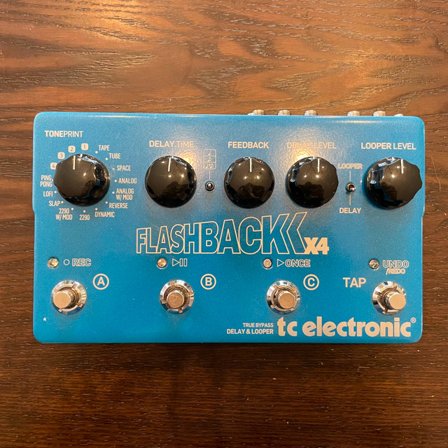 TC Electronic Flashback x4 Delay Pedal in Amps & Pedals in Guelph