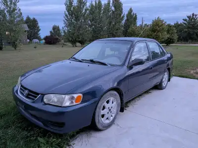 Two Toyota Corollas for sale both I'd say would be parts cars but if you are a mechanic you could ma...