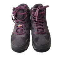 Workload gray and purple safety boots - Women Size 11