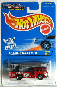 Hot Wheels 1/64 Flame Stopper II Collector #617 Diecast