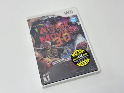 Attack of the Movies 3D for Nintendo Wii. Includes original case and game disc (3D glasses not inclu...