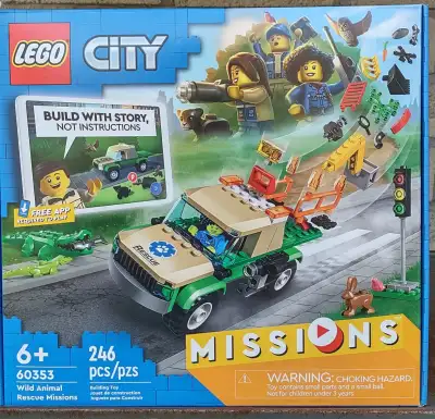 Lego City Wild Animal Rescue Missions 60353, View more