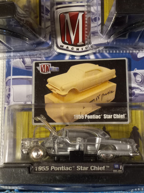 M2 1:64 1955 Pontiac Star Chief Clearly Auto-Thentic HTF Lot 3 in Toys & Games in Trenton - Image 2