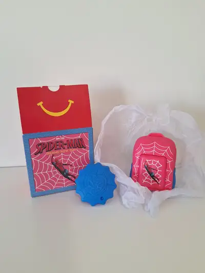 McDonald's Spider-Man Brand New Day pink backpack, View more
