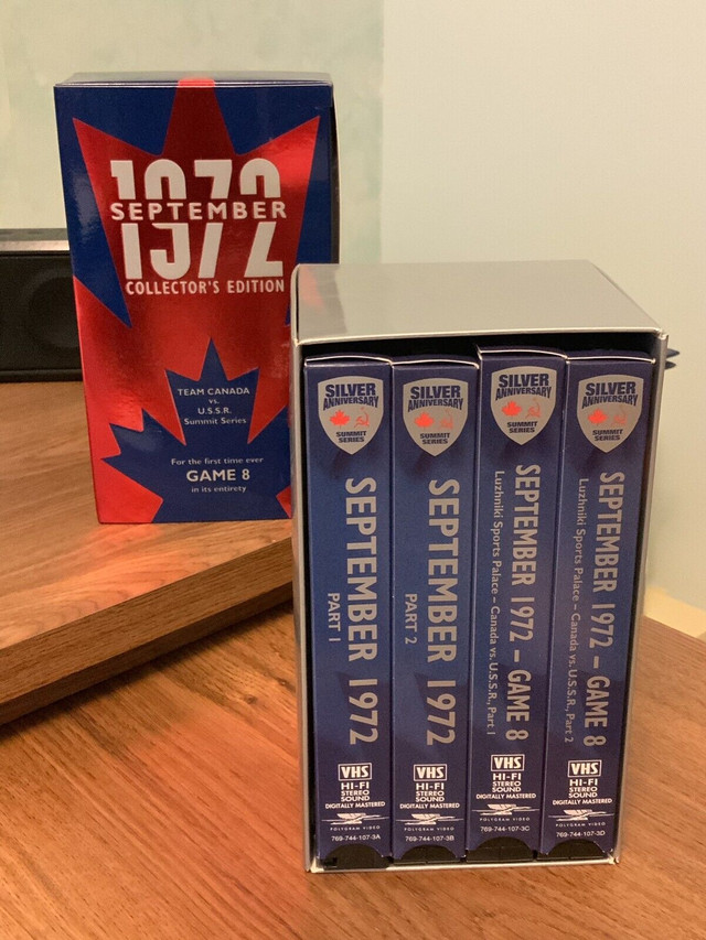 1972 Summit Series Silver Anniversary VHS set in CDs, DVDs & Blu-ray in Thunder Bay