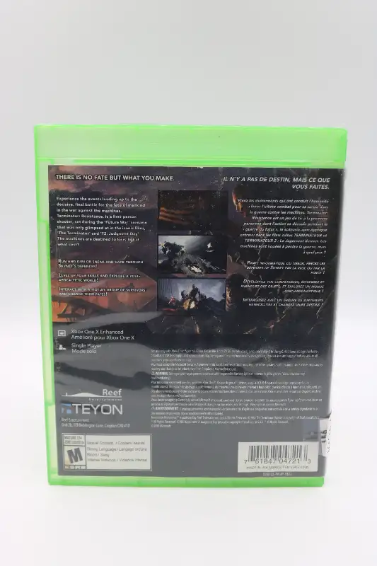 Terminator Resistance Xbox One Game (#4977) in XBOX One in City of Halifax - Image 6