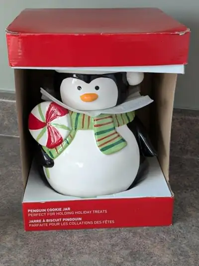Penguin Cookie Jar, View more