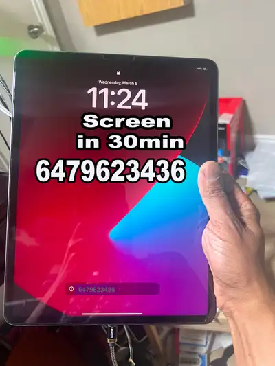 IPAD REPAIR TAB SERVICE iPHONE,SAMSUNG SCREEN,BATTERY, View more