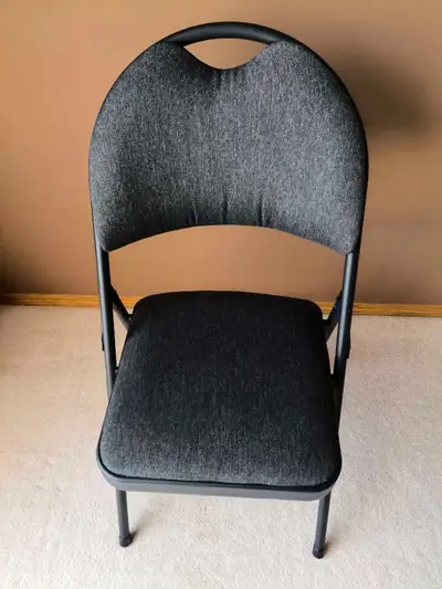 9 padded folding chairs, View more