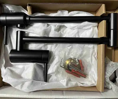 Delta Wall Mounted Pot Filler in Black, View more