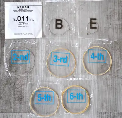 LOT of GUITAR STRINGS, View more