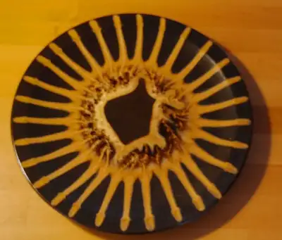 Glazed Terra Cotta plate, View more