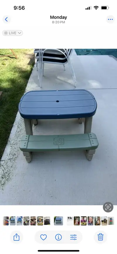 Kids picnic table , View more