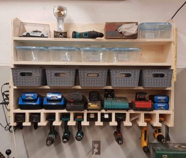 Drill Racks - Customizable - Shop Tool Holder in Tool Storage & Benches in Thunder Bay