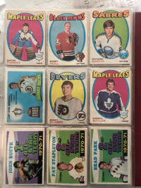 1971-72 OPC Hockey Lot 100 cards