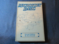 MICROSOFT BASIC-SECOND EDITION-KEN KNECHT-DILITHIUM PRESS-1983