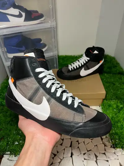 Size 10 - Nike Blazer Mid Off-White Grim Reaper, View more
