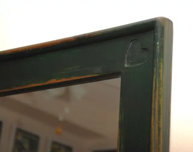 Pine real wood framed mirror in Home Décor & Accents in Edmonton - Image 5