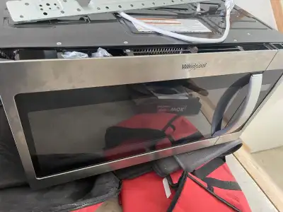 whirlpool over the range microwave, View more