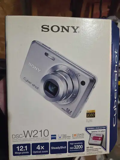 Sony DSC-W210 cyber-shot never used, View more