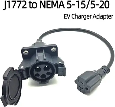 E-Scooter, E-Bike, One Wheel Charger Adapter for J1772 (New), View more