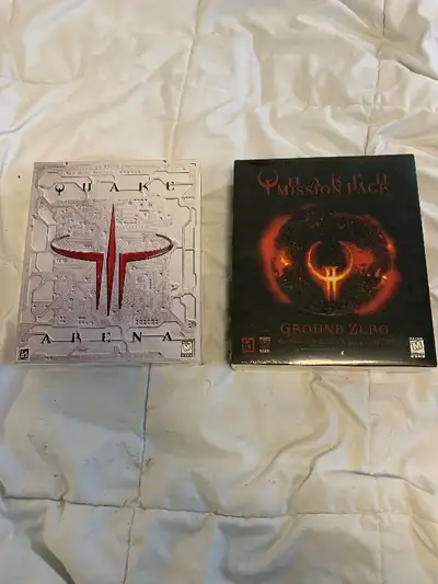 Quake II Mission Pack NEW PC Game + Quake III Arena NEW, View more