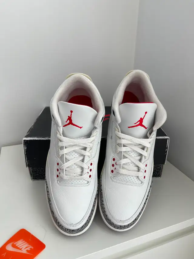 Jordan 3 - Reimagined White Cement - Size 12 in Men's Shoes in Mississauga / Peel Region - Image 5