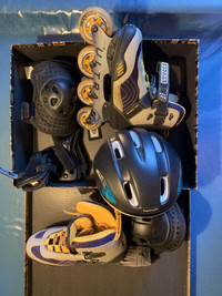 Patins a roues alignees, inline skates