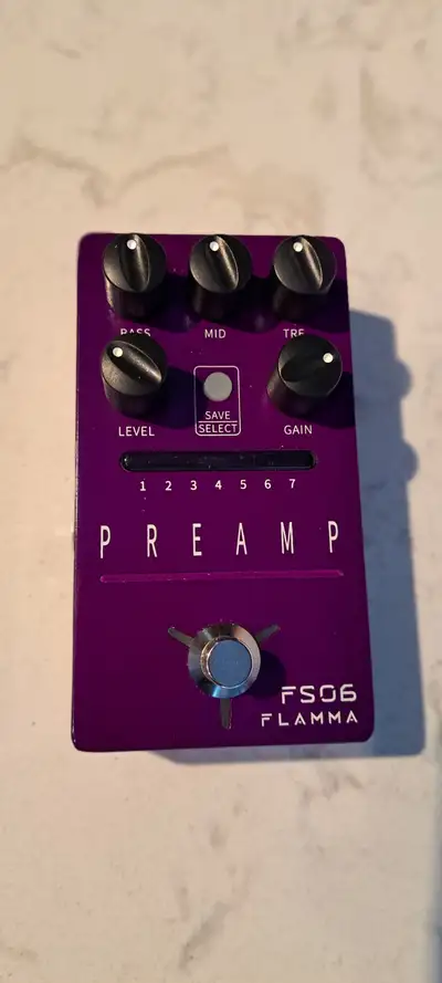 Flamma Preamp FS06 built-in cab simul 7 models! FREE SHIPPING!, View more