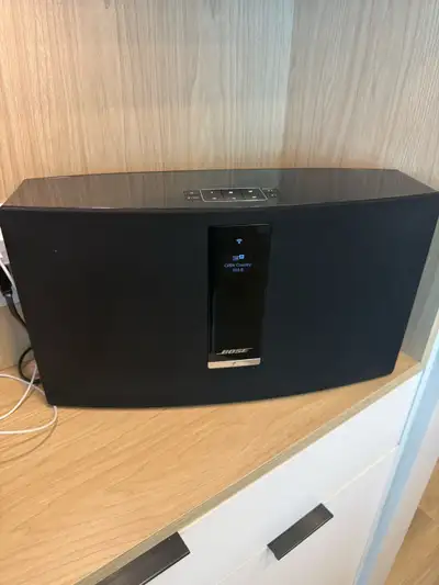 Hello, I have a great condition Bose Soundtouch 30 wired Bluetooth speaker for sale. Has great bass...