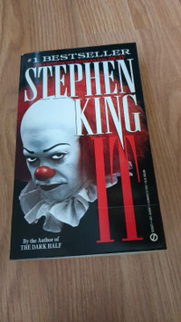 Stephen King It 1987 paperback like new