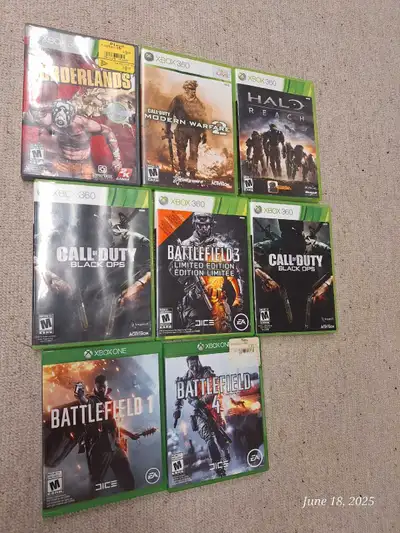 Xbox 360 and Xbox One Games, View more