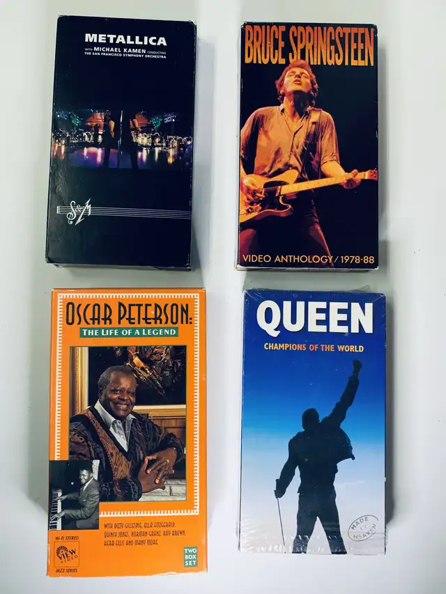 VHS Music Casettes (Various Artists) $5 each in CDs, DVDs & Blu-ray in Mississauga / Peel Region - Image 4