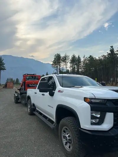 Hauling material & dump trailer for rent, View more